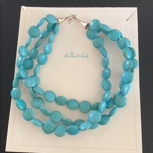 Stella & Dot - Turquoise Sea Necklace